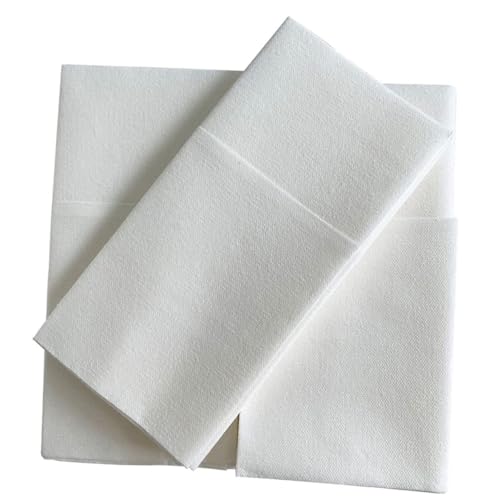 ULTECHNOVO 50pcs Knife and Fork Wrapping Paper Napkin for Table Napkins Packaging Paper for Home Decor Disposable Party Tableware Forks Disposable