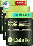 Cata-Kor NMN Supplement Alternative – Liposomal NAD+ Supplement - NAD CORE 90-Day Supply 180 Capsules