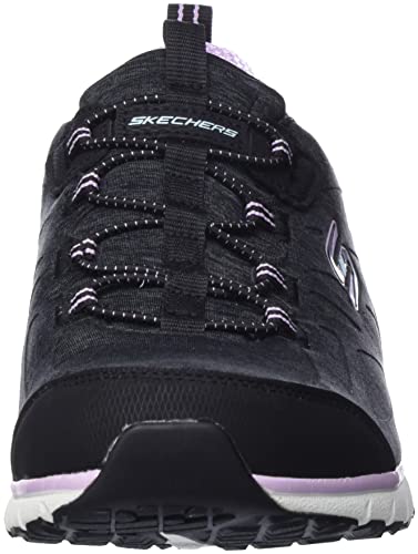 Skechers Skechers Women's Gratis Sport - Fascinating - Black Jersey Mesh/Lavender Mesh/White Trim - US 9