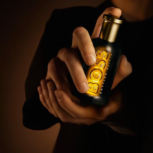 BOSS Bottled Elixir - Parfum Intense for Him - Woody Fragrance with Notes of Incense, Vetiver and Cedarwood - High Longevity - 50ml - Image 5