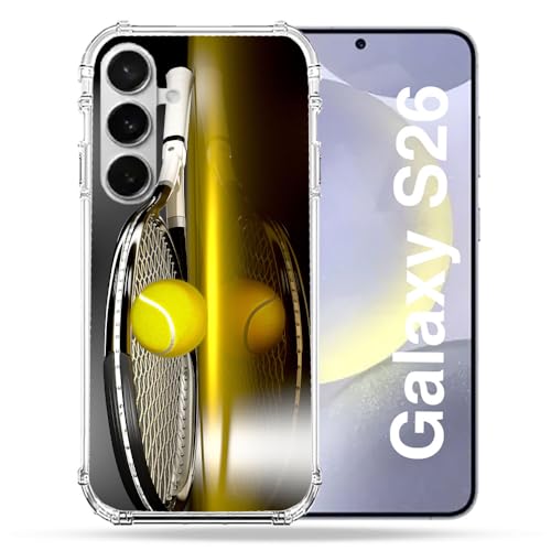 Coque Samsung S26 rigide tennis reflet protection sport antichoc