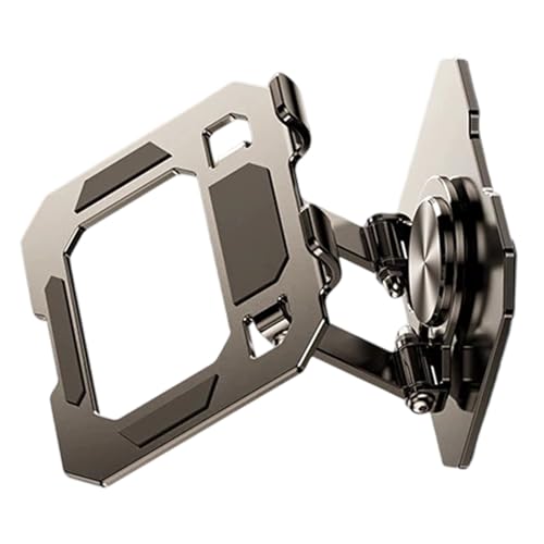 Supporto rotante per tablet con ampia compatibilità per telefoni e in acciaio al carbonio pieghevole supporto doppio braccio telefono dock da tavolo