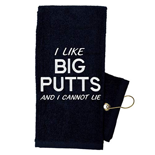 I Like Big Putts Towel for Golf Bags