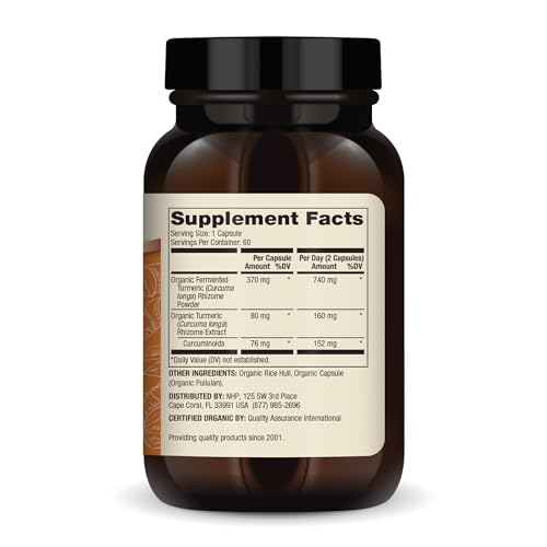 Dr. Mercola Organic Fermented Turmeric Capsules