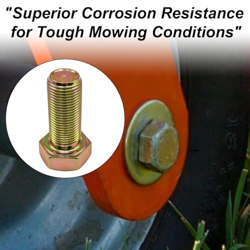 Image of 018-6020-00 GR 8 Hex Blade Bolts,5 /8 inch-18 x 1-1 /2 inch Bolts for Bad Boy 60-Inch Mower Blades,Compatible with ZT, CZT, MZ, Outlaw, Magnum, Maverik(3 PCS)