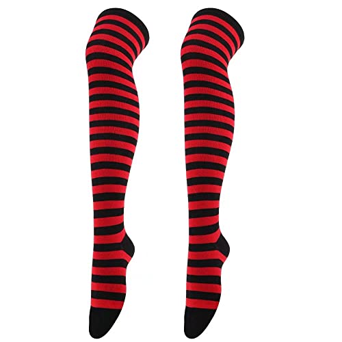 Image of Women's Long Knitted Fingerless Gloves Thumbhole Stretch Arm Warmers