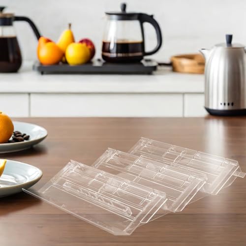 Présentoir pour vente détail supermarché transparent 3 couches