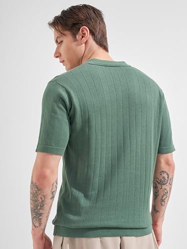 Image of Highlander Men's Polo Tshirt | Flat Knit | Regular Fit | Polo T-Shirt for Man