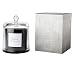 Produktbild Affari Duftkerze mit Glas Glocke Lakritz und Sandelholz 100% Sojawachs Geschenkbox Brenndauer: 48h