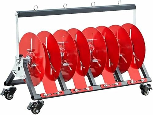 Distributeur de bobines multiples portable 2 3 4 barres pour câbles