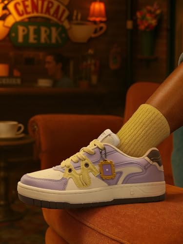 Image of The Souled Store Urban Blaze: Women and Girls Colorblocked Lace Up Low Top Stylish Sneakers with Flexibility & Comfort