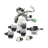 CVT Transmission Solenoid Kit JF011E RE0F10A Compatible With Altima Rogue Sentra Caliber 2.5L QR25DE Engine Car Valve Body Solenoids
