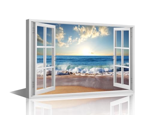 Impressions sur toile de peintures à thème ocean tableau de luxe