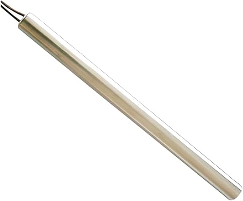 Jpshop Bougie d'allumage Poêle à granulés 320 W, diamètre 10 mm, longueur 180 mm, pour modèles cheminées Montegrappa et autres