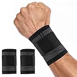 Handgelenk Bandage, Handgelenkstütze Fitness - Wrist Wrap, Handgelenkband, Handbandage Rechts und Links, Sehnenscheidenentzündung Bandage, Schmerzlinderung, Tendonitis, Bandage Handgelenk für Sports