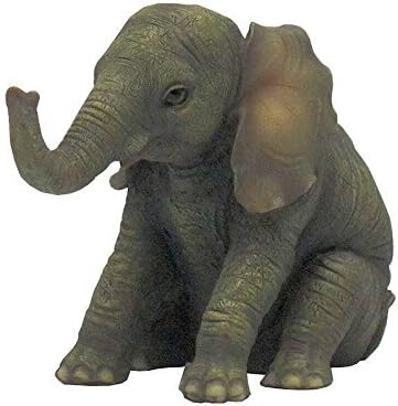 Unicorn StudiosWU70215FB Baby Elephant-Sitting And Facing Ahead