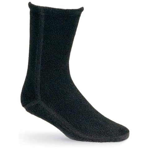 Acorn Mens and Womens Versafit Fleece Sock: Super Soft & Ultra-Warm, Mid-Calf Height, Flat-Flock Seams Cover