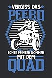 Quadfahrer Notizbuch: Quad Prinz ATV Quadfahrer Biker Geschenk / 6x9 Zoll / 120 linierte Seiten Seiten