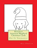 Miniature American Shepherd Christmas Cards: Do It Yourself