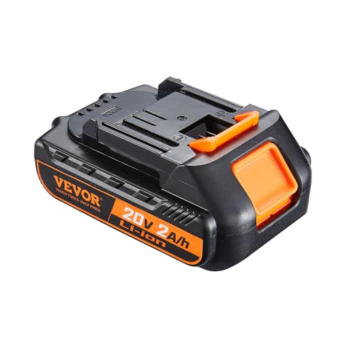 Batterie pour outil sans fil 20V lithium-ion remplacement VEVOR 2.0Ah