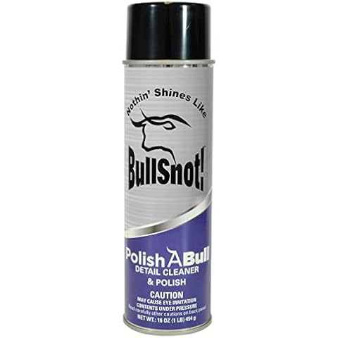 BullSnot! PolishABull Detail Cleaner & Polish – Quick Detailer Spray for Car Exterior & Interior – Fast, Rinse-Free Car Cleaner for Showroom Shine – 16oz – Made in USA Cover