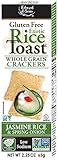 Edward & Sons Exotic Rice Toast, Jasmine Rice & Spring Onion, 2.25-Ounce Boxes (Pack of 12)