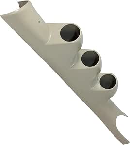 GlowShift Taupe Triple Pillar Gauge Pod Fits Dodge Ram 2003-2009