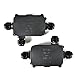 Price comparison product image Idealeben 2Pcs Weatherproof IP66 Outdoor/External Junction Box 3-cable Connector Can Underground Cable Sleeve for 4-8 mm Cable Diameter PG9