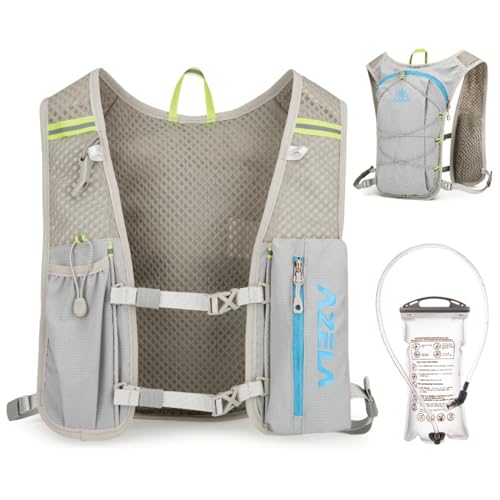 JEELAD Hydration Backpack Lightweight Vest for Hiking Trail Running Gear Cycling Marathon for Women Men