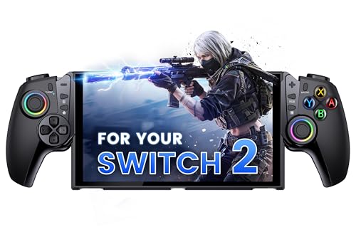 Amazon.co.jp: スイッチ 2 コントローラー RGBライト マクロ機能