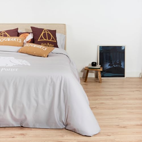 Housse de couette Magical Hedwig en coton pour stopper la couette qui glisse