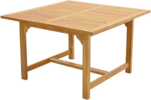 Preisvergleich Produktbild Ploss Tisch Pasadena aus FSC Teakholz, 120x120x75 cm