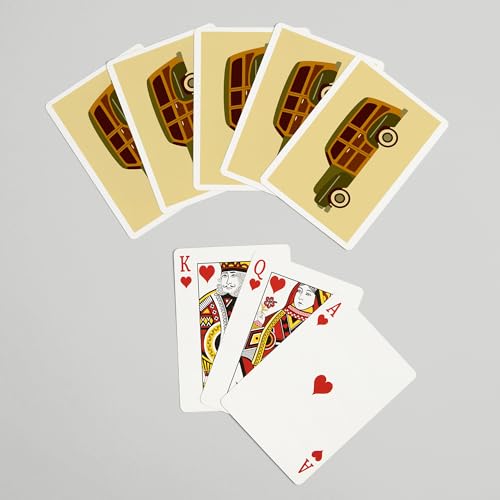 Lantern Press Naipes Poker Geométricos 52 Cartas miniatura 7