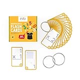 ✅ APRENDE VISUALIZANDO: En la clave de respuestas de cada tarjeta, se incluye una tabla de multiplicación completa que resalta la respuesta. Esto ayuda a los alumnos a entender los conceptos difíciles, a la vez que se refuerzan los problemas anteriores (12 x 2) mientras se abordan los más difíciles (12 x 9). Cada tarjeta las letras grandes y fáciles de leer por ambas caras. Cada alumno puede aprender por sí mismo de forma independiente y pedir ayuda cuando la necesite.