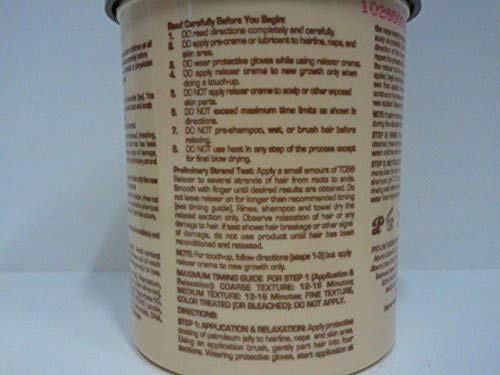 TCB nenhuma base cabelo Relaxer Creme, Super, 7,5 onça