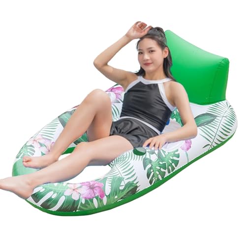 Flotteur de bain de soleil et radeau gonflable de piscine pour voyage et lac