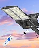 JAYNLT Y-10500W Solar Street Lights Outdoor,6500K 750000LM High Power Parking Lot Lights Commercial Dusk to Dawn, IP67 Waterproof Solar Security Flood Lamps Motion Sensor for Streets, Football Fields
