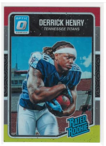 2016 Panini Donruss Optic Derrick Henry Rated Holo Rookie Card
