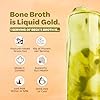 Beck's Broth Protein Matcha Latte (5-Pack) | Made w/Pasture Raised Bone Broth Powder | Dairy Free, Gluten Free | High Protein Drinks | Organic Matcha Powder | Rich & Smooth - Enjoy Hot or Iced #2