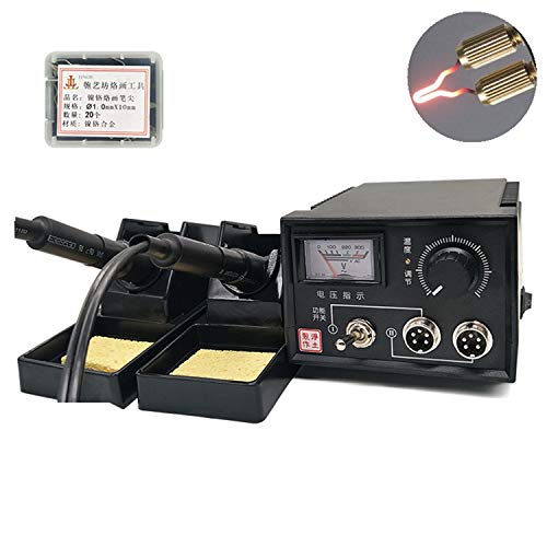 60W 110V Wood Burning Tool Adjustable Pyrography Machine Gourd Crafts Wood Burning Kits