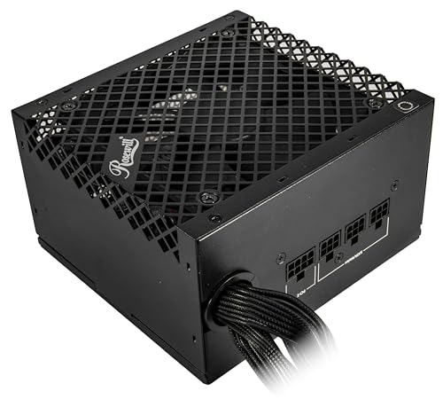 Rosewill VSB 750W 80+ Bronze, ATX 3.0 & 3.1 Compatible, Semi-Modular Power Supply, PCIe 5.1 12V-2x6 Connector, 105°C/221°F Japanese Capacitor, 120mm ICB Silent Fan - 5 Year Warranty