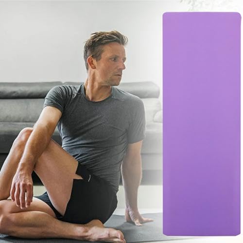 Tapis de yoga pour Pilates protégeant les genoux du sol dur