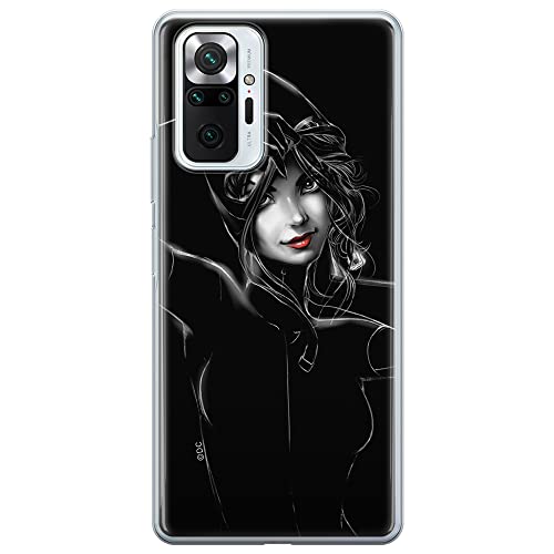 ERT GROUP mobile phone case for Xiaomi REDMI NOTE 10 PRO original and officially Licensed DC pattern Catwoman 002 optimally adapted to the shape of the mobile phone