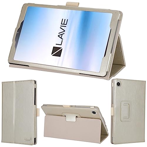 LAVIE Tab T8 T0855/GAS ケース保護フィルム付き Wisers wisers 保護フィルム付き タブレットケース NEC LAVIE