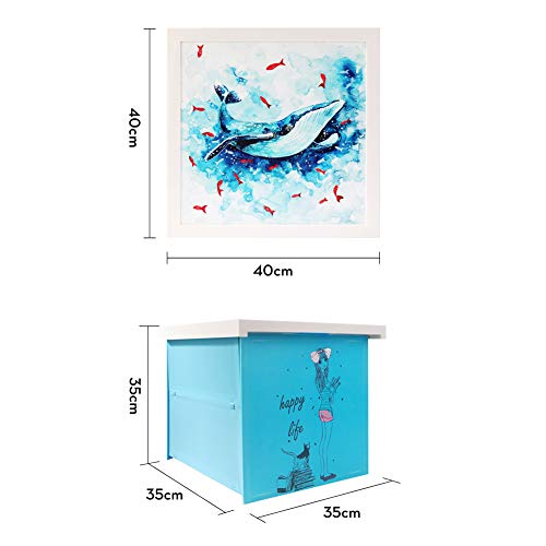 Rack mural de salle de bain étanche, support de rangement pliable multifonctions - 3
