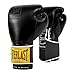 Everlast Unisex- Erwachsene Boxhandschuhe 1910 Classic Trainingshandschuhe, Schwarz, 16oz