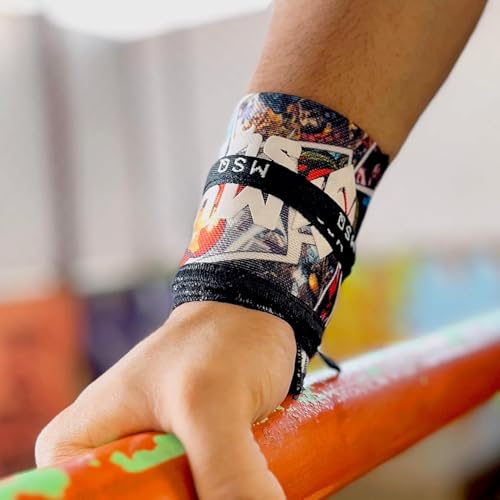 Image of Wrist Wraps for Calisthenics & Weightlifting - Heavy Duty Wrist Support & Stability (Primal Matrix)