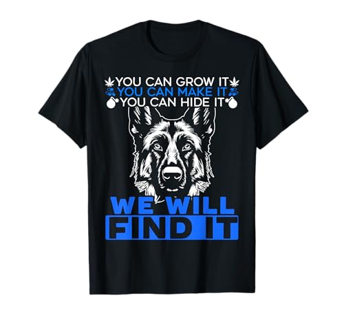 K9 Handler Police Dog Law Enforcement Police K9 Unit T-Shirt