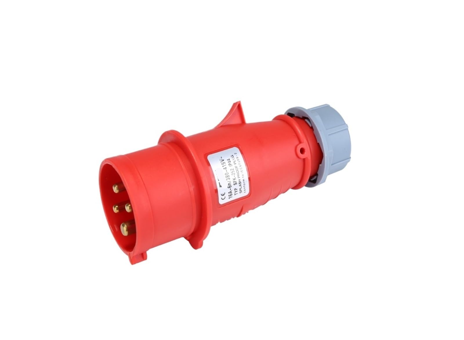Enchufe industrial 32A SFK-264 macho de 4 pines y toma impermeable IP44