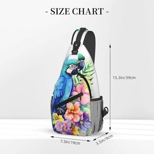 Bolso cruzado deportivo negro para adultos miniatura 3